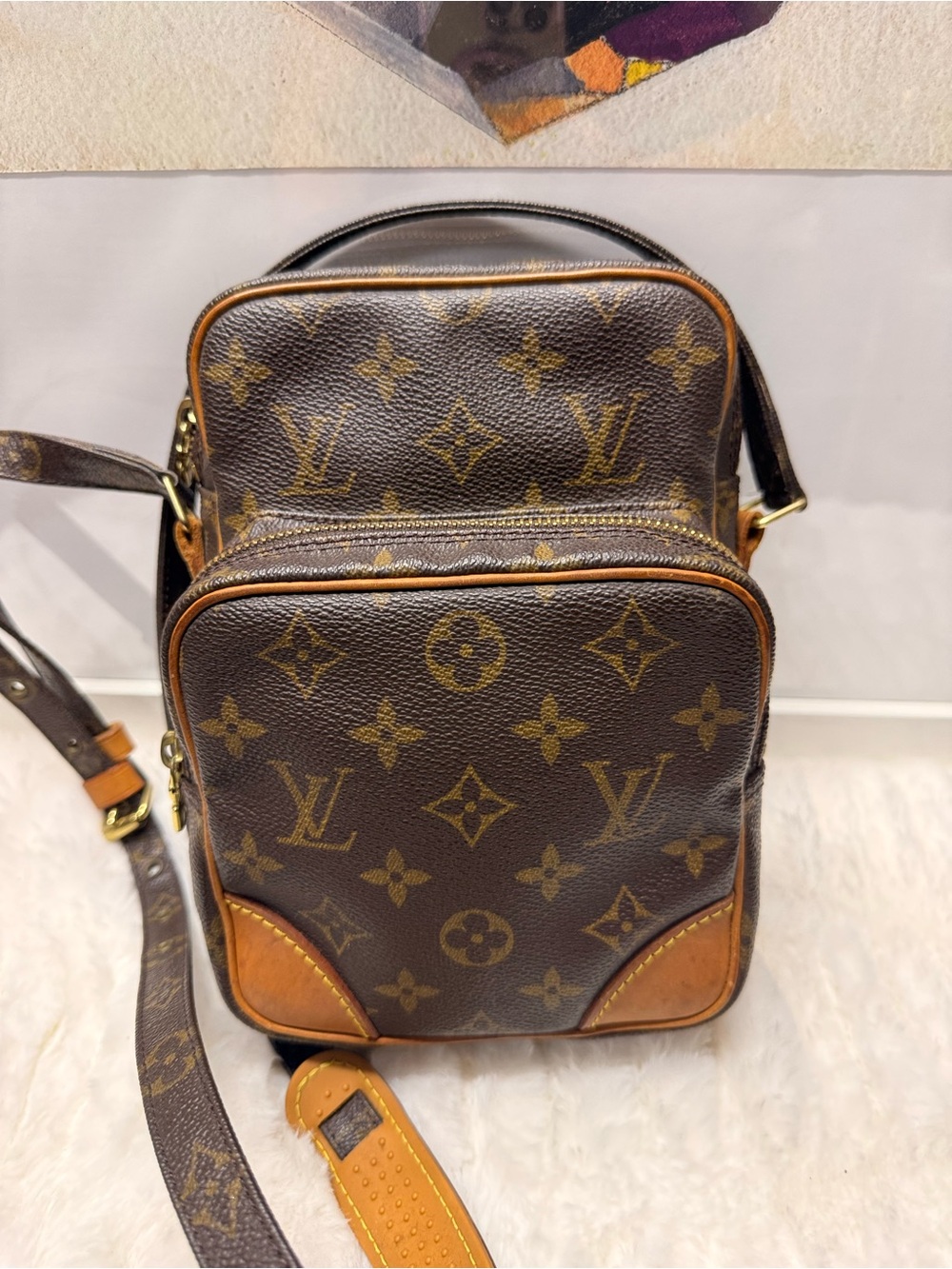 LOUIS VUITTON-TH0030 Amazon Crossbody Monogram Canvas